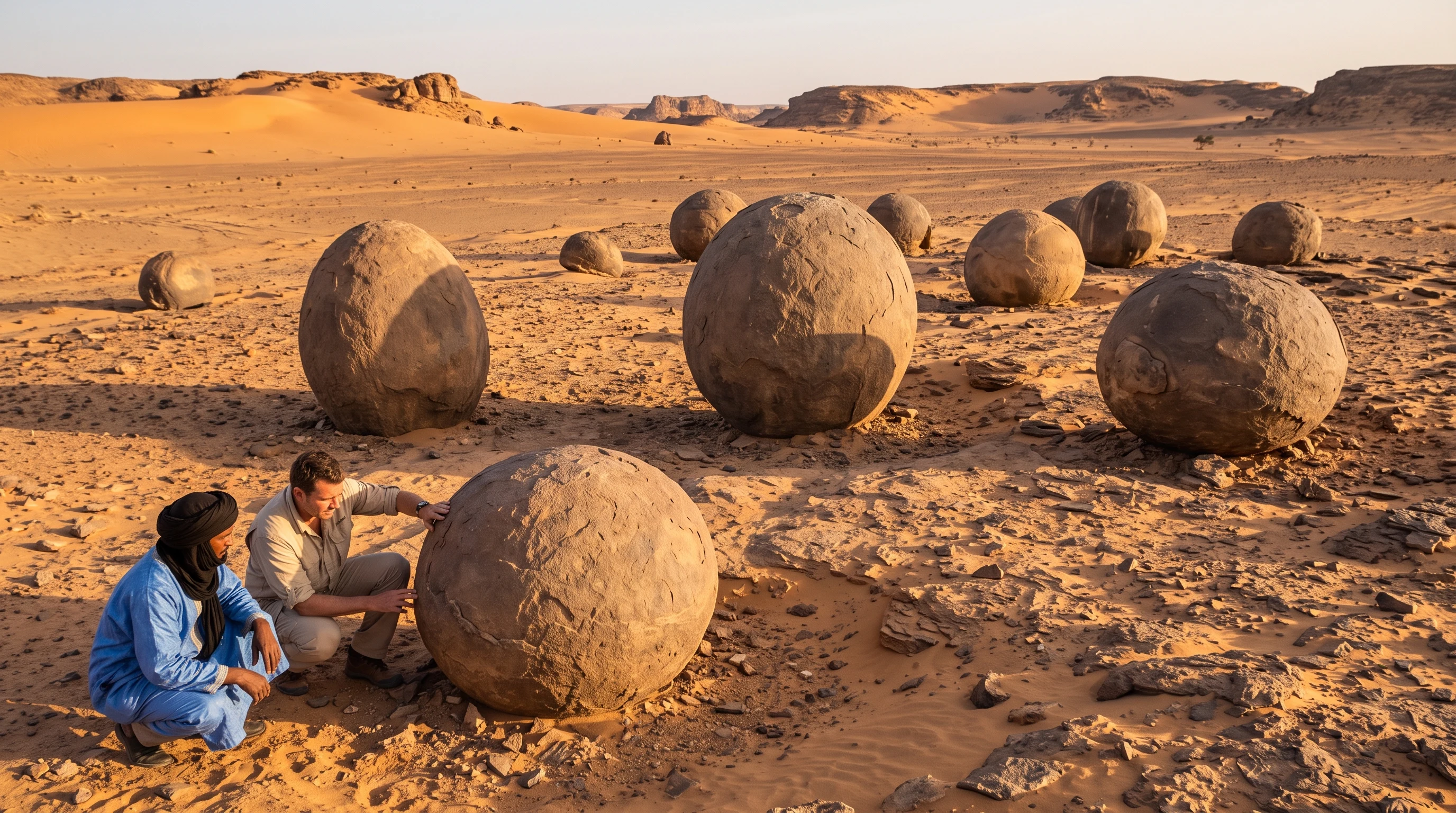 Pedras Esféricas do Deserto: Mistério e Cultura